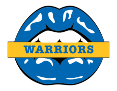 Golden State Warriors Lips Logo heat sticker