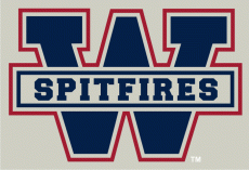 Windsor Spitfires 2006 07-2008 09 Alternate Logo heat sticker
