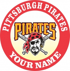 Pittsburgh Pirates Customized Logo custom vinyl decal