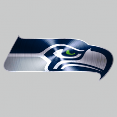 Seattle Seahawks Stainless steel logo heat sticker