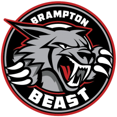 Brampton Beast 2019 20-Pres Primary Logo custom vinyl decal