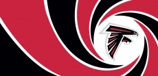 007 Atlanta Falcons logo custom vinyl decal