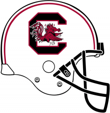 South Carolina Gamecocks 2000-Pres Helmet Logo 01 custom vinyl decal