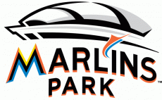 Miami Marlins 2012-Pres Stadium Logo heat sticker