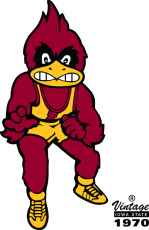 Iowa State Cyclones 1970-1983 Mascot Logo heat sticker