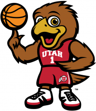 Utah Utes 2015-Pres Mascot Logo 04 custom vinyl decal