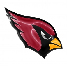 Arizona Cardinals Crystal Logo heat sticker