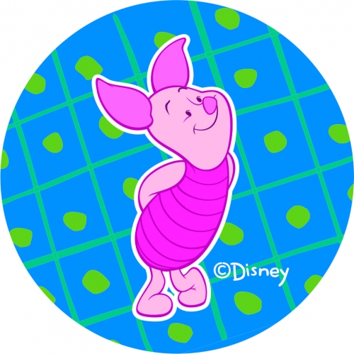 Disney Piglet Logo 17 heat sticker