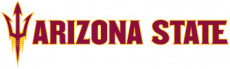 Arizona State Sun Devils 2011-Pres Wordmark Logo 17 heat sticker