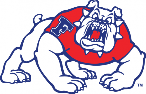 Fresno State Bulldogs 1992-2005 Alternate Logo 05 custom vinyl decal