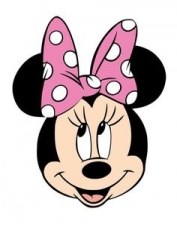 Minnie Mouse Logo 14 custom vinyl decal