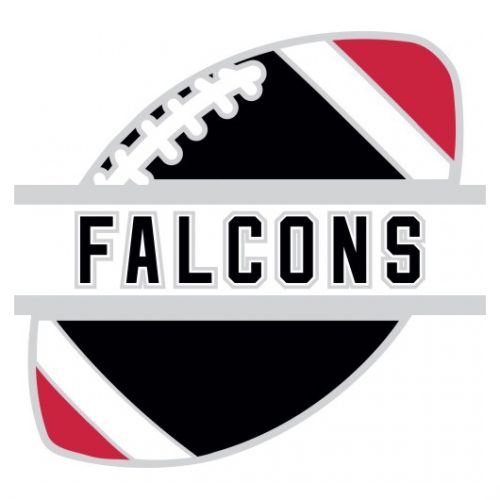 Football Atlanta Falcons Logo heat sticker