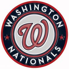 Washington Nationals Plastic Effect Logo custom vinyl decal