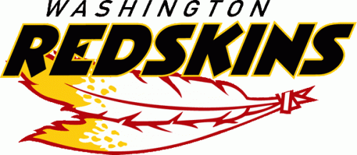 Washington Redskins 2002-2004 Wordmark Logo heat sticker