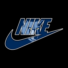 Memphis Grizzlies Nike logo heat sticker