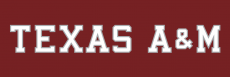 Texas A&M Aggies 2001-Pres Wordmark Logo 03 heat sticker