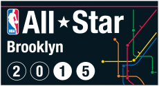 NBA All-Star Game 2014-2015 Alternate Logo heat sticker