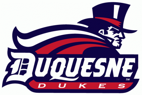 Duquesne Dukes 2007-2018 Primary Logo custom vinyl decal