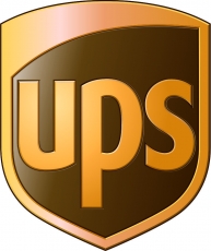 UPS brand logo 04 custom vinyl decal