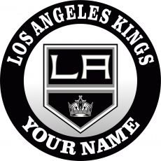 Los Angeles Kings Customized Logo heat sticker