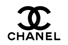 Chanel logo 06 heat sticker