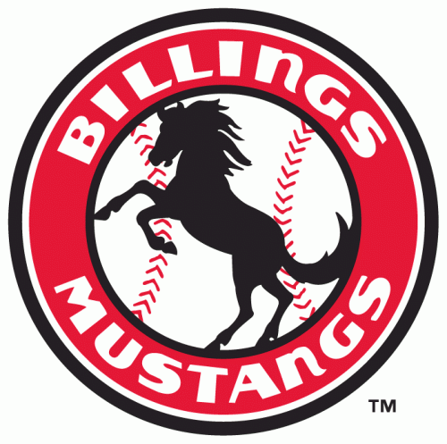 Billings Mustangs 2006-Pres Primary Logo heat sticker