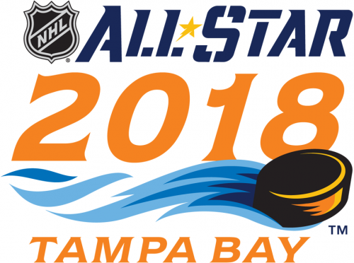 NHL All-Star Game 2017-2018 Alternate 02 Logo custom vinyl decal