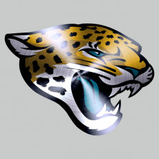 Jacksonville Jaguars Stainless steel logo heat sticker