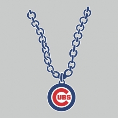 Chicago Cubs Necklace logo heat sticker