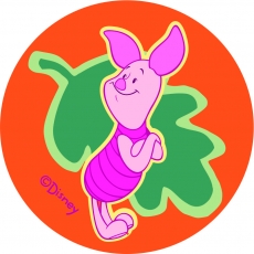 Disney Piglet Logo 04 custom vinyl decal