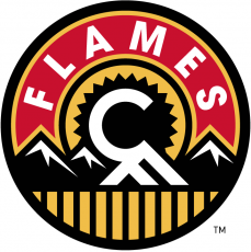 Calgary Flames 2013 14-2015 16 Alternate Logo heat sticker