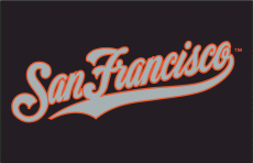 San Francisco Giants 1994-1999 Batting Practice Logo 02 custom vinyl decal