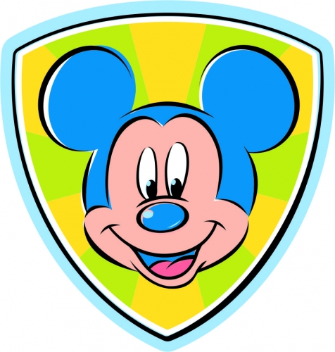 Mickey Mouse Logo 35 custom vinyl decal