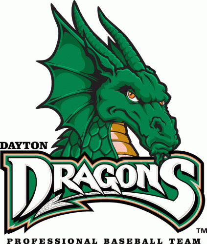 Dayton Dragons 2000-Pres Primary Logo heat sticker