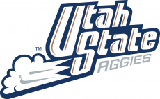 Utah State Aggies 1996-2011 Wordmark Logo 01 heat sticker