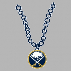 Buffalo Sabres Necklace logo custom vinyl decal