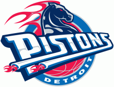 Detroit Pistons 2001-2004 Primary Logo custom vinyl decal