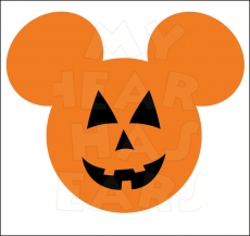 Halloween Logo 62 heat sticker