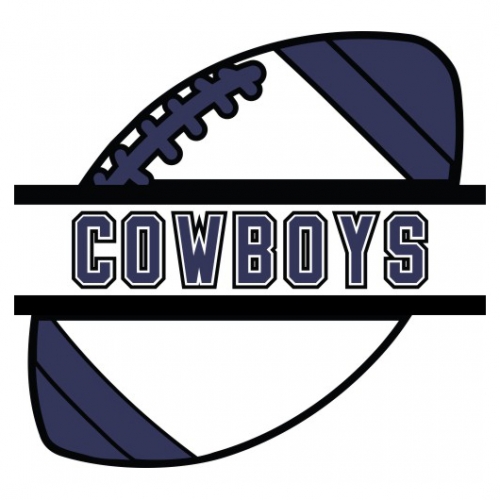 Football Dallas Cowboys Logo heat sticker