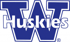 Washington Huskies 1983-1986 Alternate Logo custom vinyl decal