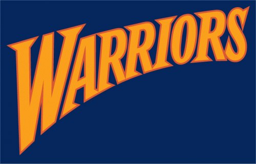 Golden State Warriors 1997-2009 Wordmark Logo 3 heat sticker