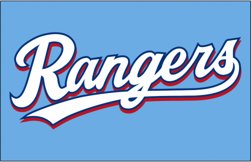 Texas Rangers 2020-Pres Jersey Logo 01 heat sticker