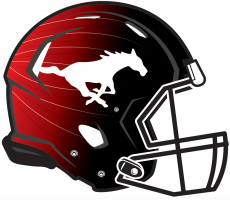 Calgary Stampeders 2015-2018 Helmet Logo custom vinyl decal