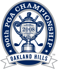 PGA Championship 2008 Primary Logo heat sticker