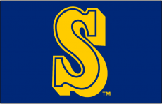 Seattle Mariners 1987-1992 Cap Logo heat sticker