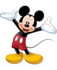 Mickey Mouse Logo 22 heat sticker