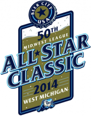 All-Star Game 2014 Primary Logo 3 heat sticker
