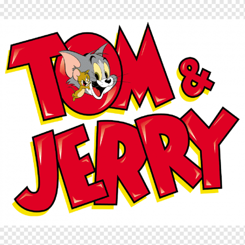 Tom and Jerry Logo 03 custom vinyl decal