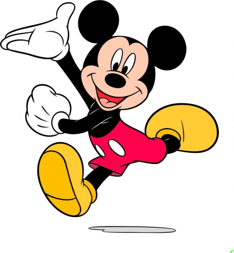 Mickey Mouse Logo 11 heat sticker