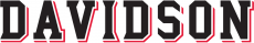 Davidson Wildcats 2010-Pres Wordmark Logo custom vinyl decal